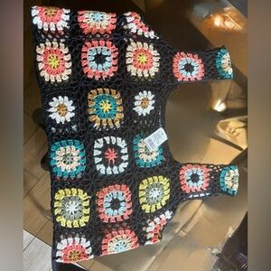 Colorful Crochet Tank Top